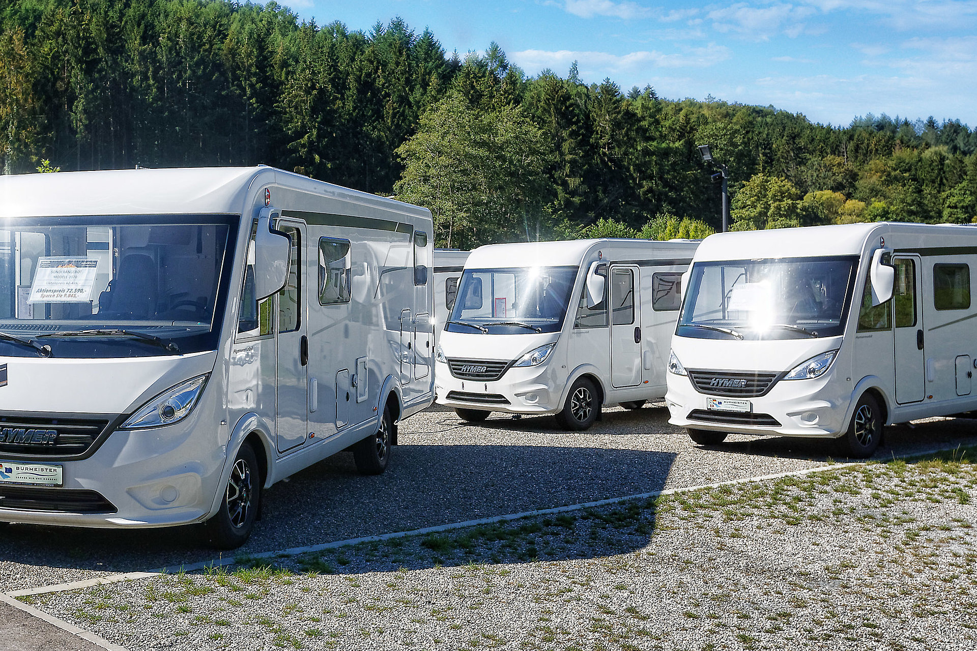Wohnmobile und Wohnwagen  Burmeister Caravan Center